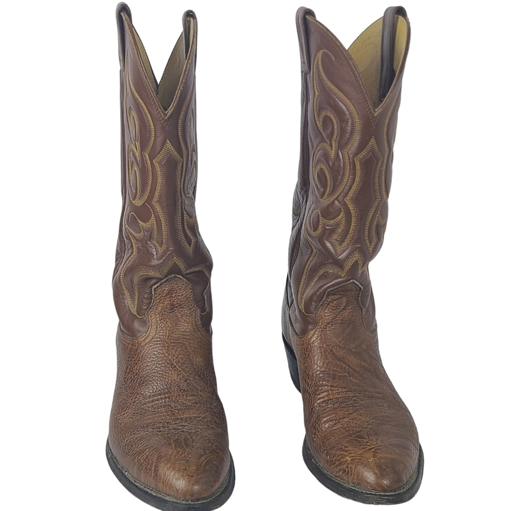 Nocona Men's Brown Boots size 9d - Picture 7 of 10